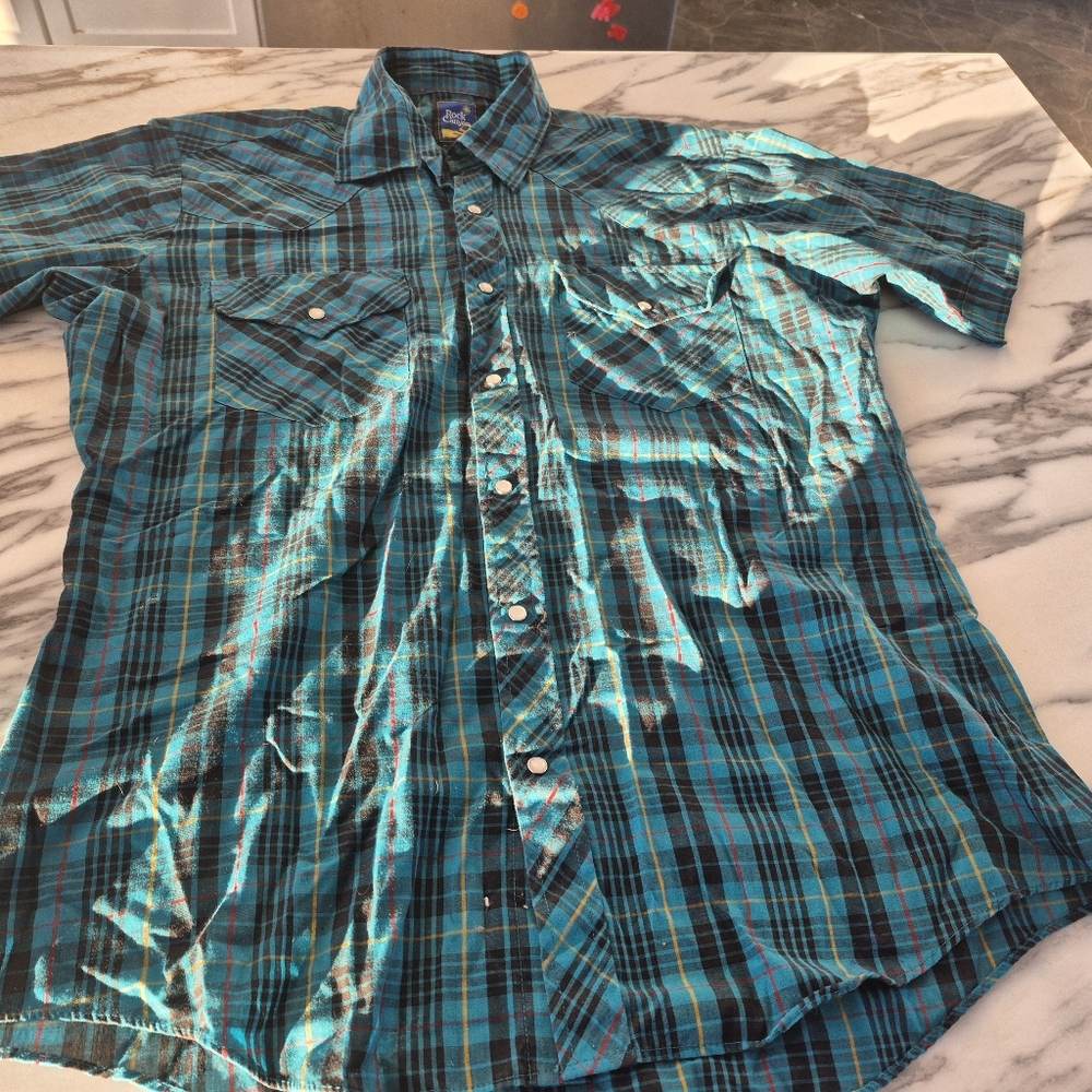 Rock Canyon 90s Western Shirt Size 16